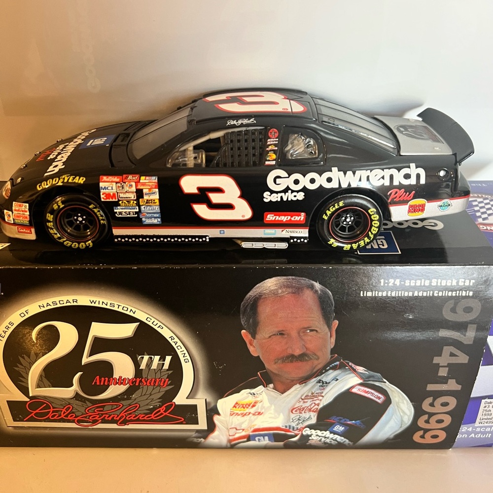 Dale Earnhardt 25th anniversary Diecast Model Car